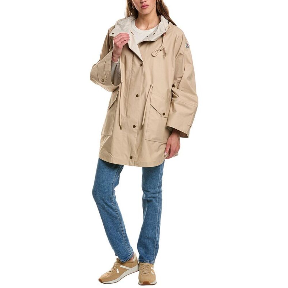 Moncler Womens  Brunnera Coat, Brown